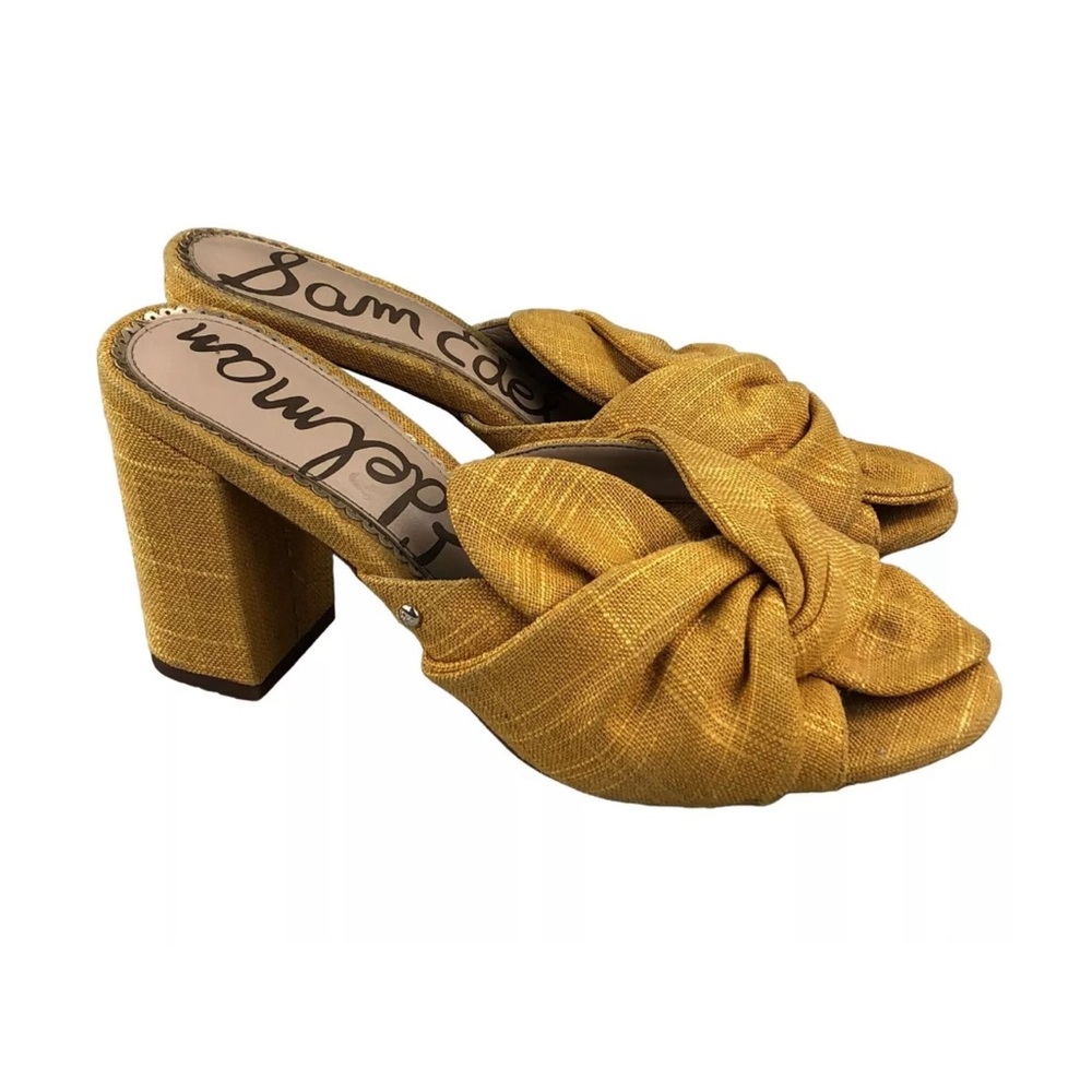 Sam Edelman yellow sandals size 7